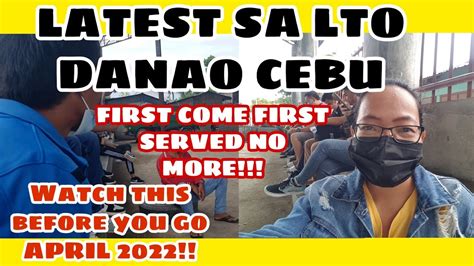 LTO Danao City Cebu.